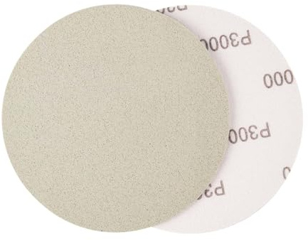 Disques en Mousse Abrasifs P3000 150mm 15PCS avec Crochets, Ponçage fin en Carbure de Silicium pour Ponceuse Orbitale