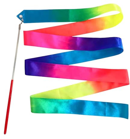 Bandes de Danse pour, Accessoires d'exercices de Danse dans des Couleurs dégradées, Bandes de Voile, pour Camp de Vacances, Salle de Jeux, école, Club, fête d'anniversaire, Spectacle sur scène