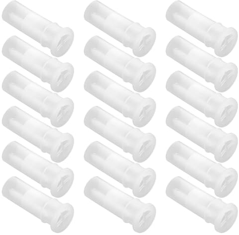 Hohopeti 100pezzi Ricambio per Giocattoli per Cani Parti di Ricambio per Accessori di Gioco Inserti per Cigolii per Giocattoli per Cani