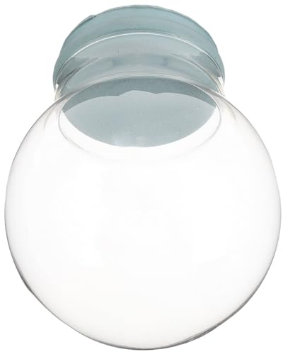 MOBUTOFU Kit Snow Globe in Vetro Vuoto per Fai da Te, Decorazione per Casa e Artigianato, Versatile per Bambini e Adulti