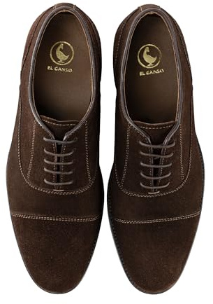 El Ganso Zapato Inglés Ante Marrón