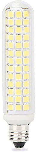 E11 LED Lampadina, Dimmerabile 13W (equivalente a 130W alogeno) 134 perline LED 1300LM AC 220V senza sfarfallio, Angolo del fascio 360° per illuminazione di lampadine a LED,Cold white,1 Pack