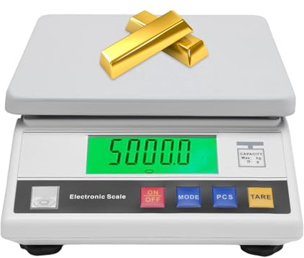 Bilancia digitale di precisione industriale, elettronica, intelligente, da laboratorio, 7,5 kg, bilancia digitale ad alta precisione, bilancia da laboratorio digitale, bilancia da cucina industriale