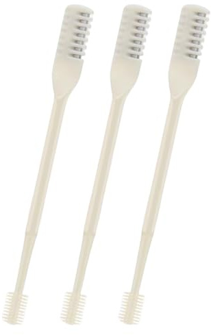 Coupe-cils manuel - Tondeuse à nez à double tête | Kit avec 1 rasoir rotatif à 360 degrés pour coupe rasage et nettoyage