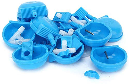 10 Sets of Animal Feeder, Rodent Waterer Rabbit Automatic Waterer ，Disposable and moisture-proof Feeding Bowl, Farm Cage Accessories Supplies