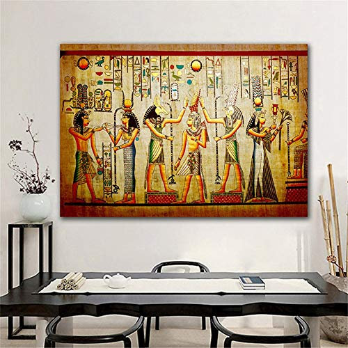 DIY 5D Diamond Painting Set Ägyptischer Pharao Retro 30x40cm(12x16in) Bilder Voll Bohrer Kleine Größe Kristall Strass Stickerei Kreuzstich Diamant Malerei Kunst Handwerk für die Haus Wanddekoration