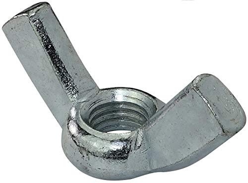 AERZETIX - Juego de 5 - Tuercas Mariposas/Orejas - Tuercas de Aleta - Acero galvanizado - Rosca M14 Métrica Hembra - Bricolaje - Color plata - C45460