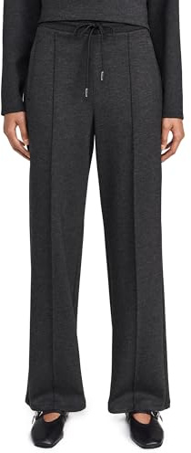 Theory Women's Easy Track Pants, Charcoal/Black, M
