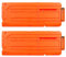 POFET Clip para pistola de balas blandas, 2 piezas, capacidad de reserva 12, clip de carga rápida para la serie Nerf Elite