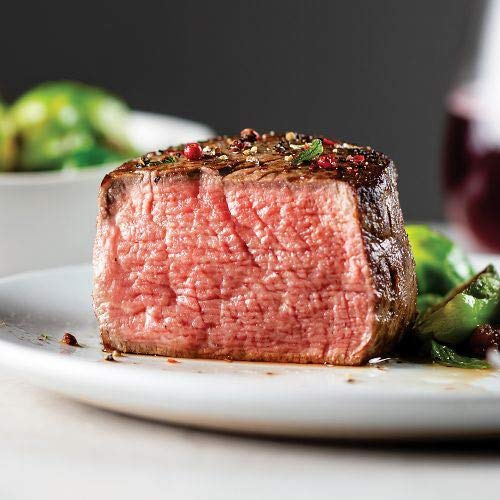 Omaha Steaks Filet Mignon Surf and Turf (Butcher's Cut Filet Mignons, Split Lobster Tail Skewers, Individual Scalloped Potatoes, Individual Baguettes With Garlic Butter, and more)