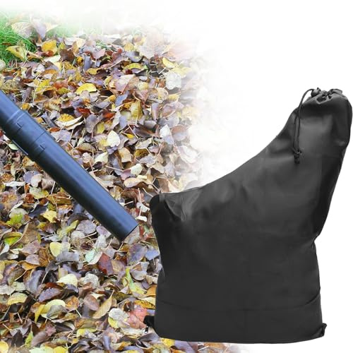 2Pcs Sac D'Aspirateur De Souffleuse à Feuilles Sac pour Aspirateur Souffleur Sac D'Aspirateur De RéSistant Corrosion Sac Broyeur Souffleur Sac Collection Feuilles Ajustable Oxford à GlissièRe