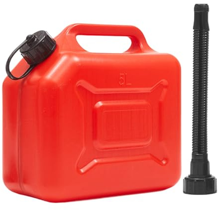 Bidon Pour Huile De Chauffage | Stockage Portable D'huile Pour Radiateur,Bidon Renforcé Pour Voiture Moto Camion Bateau Tondeuse Tracteur Carburant 5L 10L 20L