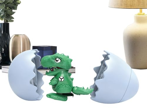 Lpoppcx Huevos de Dinosaurio | Juguetes Interactivos De Broma,Huevo de Pato de Cuerda Infantil para Bromas,para Niños Y Niñas Preescolar Viaje En Coche Educación En Casa Sala De Juegos Fiesta