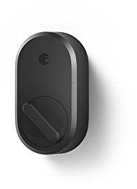 August Home ASL-3B Dark Gray August Smart Lock, 1.5 V, 100