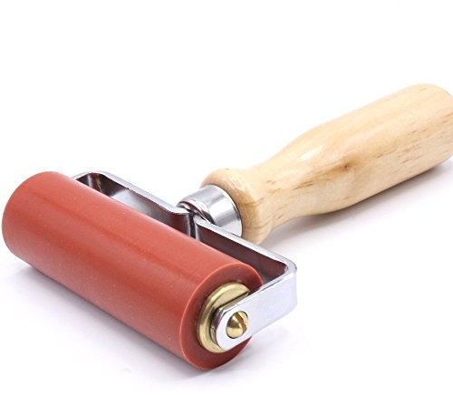 Profi Qualität Andrückrolle 90 mm Silikon Andrückwalze Andrück Rolle Druckwalze Folie Dachdecker Schweißwerkzeug Kantenumleimer