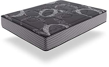 ECCOX - Colchón Viscoelástico Luxury Grafeno Night Confort - Altura 30 cm - Núcleo de Espuma de Alta Densidad Bio Confort Plus - Firmeza Media-Alta - Máxima Adaptabilidad y Confort (150x190 cm)