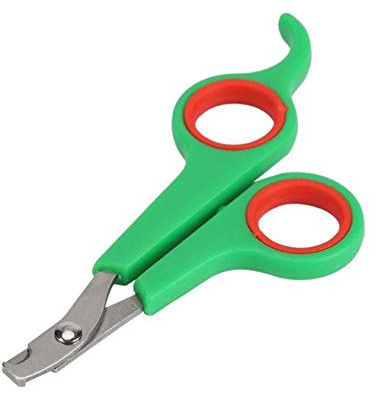 YITON Pet Nail Clipper Blue Pet Dog Cats Bird Toe Claw Scissors Clippers Stainless Steel Grooming Nail Clippers 2Pcs