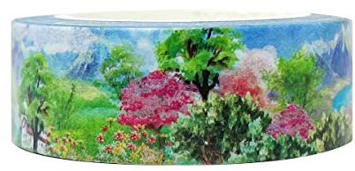 allydrew Beautiful Scenery Washi Masking Tape, 15mm x 10M, by The Lake