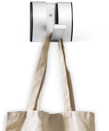 flintronic Flip Perchero de pared, 1 Ganchos, Plata