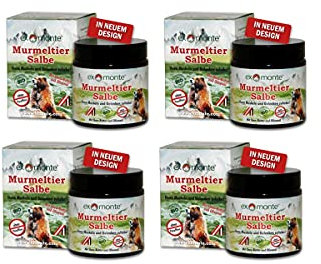 Exmonte Murmeltiersalbe 4x100 ml