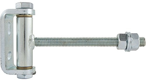 Charmag Zaun-Torband M12 | Länge 170 mm | Rollen ø 20 mm | Stahl verzinkt | 1 Stück
