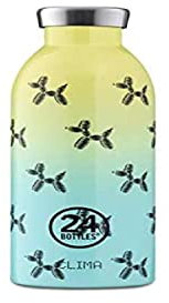 24Bottles Insulated Water Bottle | Reusable Stainless Steel Vacuum Flask BPA Free | 24 Hours Cold 12 Hours Hot | Clima Bottle | Original Italian Design - Puffy Swing 500ml