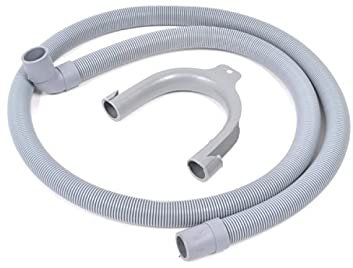 Find A Spare Drain Hose 1.6m Universal 90° Right Angle End for Dishwasher Washing Machines(1.6M 19/22MM 90DEG)
