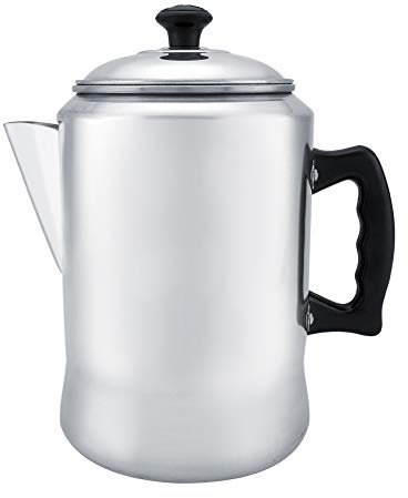 QANYEGN Kaffebryggare, Perkolator I Aluminiumlegering, Tekokare Med Lock, Kaffekanna För Hemmet, Köket.