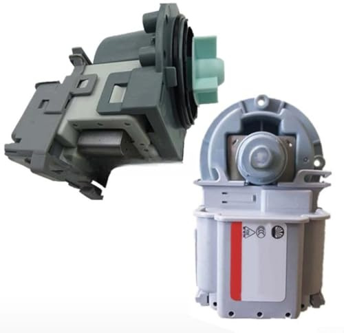 Sisinkal Motore per pompa di scarico per lavatrice, PX2025-1 DC31-00181A, 50 Hz, pezzo di ricambio compatibile per cestello lavatrice, sistema di drenaggio dell'acqua, struttura in plastica