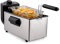 alpina Fritteuse - 3 Körbe - 5 Liter - 2000 Watt - Thermostat bis 190 °C - Anti-Heizung - Edelstahl