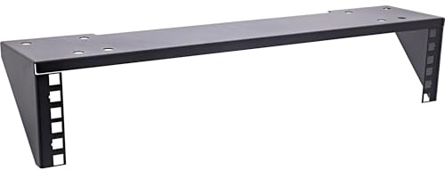 Inline 19 Rack zur Untertisch-Montage, 2HE, schwarz, 19105B