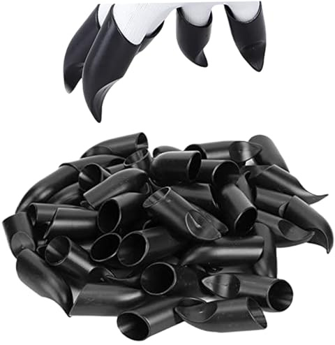 Pesoncarl Safety Work Gloves, 50PCS Gardening Gloves for Women & Men Plastic Garden Gloves with Claws, Multi-functional Protective Claw Gloves for Digging, Planting and Weeding