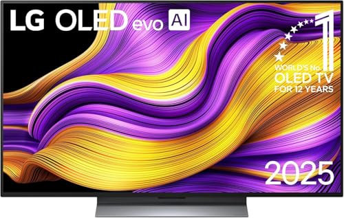 LG OLED evo AI G5 48 pouces, Smart TV, 4K, avec support, 2025