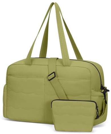 Hynes Eagle Borsa da viaggio sportiva da donna, impermeabile, per il trasporto a mano, per il fitness, il lavoro, i viaggi, verde, 50x20x30 CM