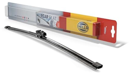 Hella 9XW 358 179-141 Rear Flat Balai d'Essuie-Glace - Rf14 - Balai d'Essuie-Glace Plat - pour Direction à Droite/à Gauche - 14 - 350mm - Arrière - Quantité: 1