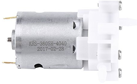 zahnradpumpe,wasserpumpe 5v,Wasserpumpe 12V Selbstansaugend,Mini Wasserpumpe Pumpe DC 3-12V Mini Selbstansaugende Zahnradpumpe Aquarium Wasserpumpwerkzeug Mit RS-360SH-Motor