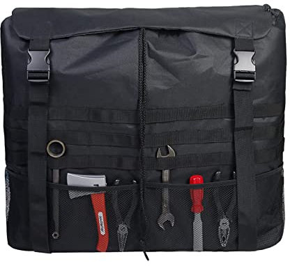 Lyirfan Borsa per la spazzatura per pneumatici di scorta, borsa resistente per pneumatici di scorta, grande capacità, per jeep, camion, SUV o fuoristrada, attrezzatura per recupero fuoristrada,