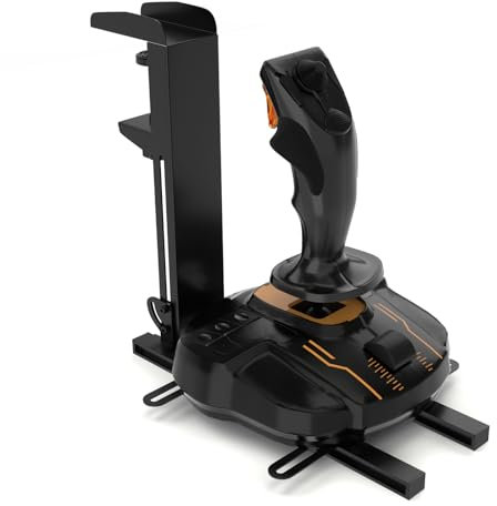 DIWANGUS UK Monture de Bureau Hotas pour Joystick de Simulation de Vol, Compatible avec Thrustmaster T16000M FCS/TCA/T.Flight HOTAS 1/4, Logitech G X52/X52 Pro/X56 (Joystick Non Inclus)