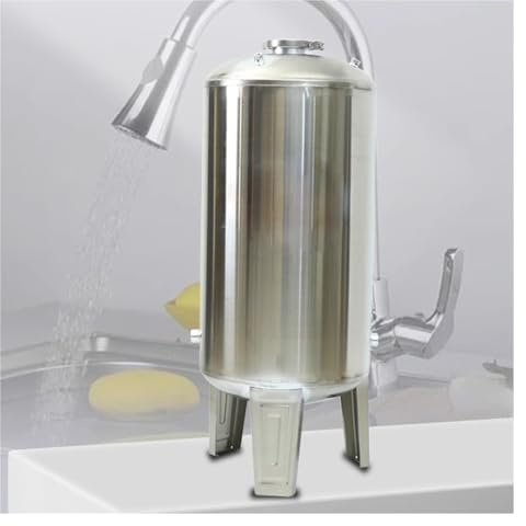 Vaso di espansione Serbatoio a pressione dell'acqua da 60 100 160 200 250 300 400 L in acciaio inossidabile per pompa per pozzi, contenitori verticali con sacca di stoccaggio pressurizzata ad acqua (