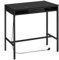 VASAGLE Bartisch, Schreibtisch, Stehtisch mit AC-Steckdosen und USB-Anschlüssen, Arbeitstisch mit Flexibler Schublade, 40 x 120 x 105 cm, für Schlafzimmer, Wohnzimmer, ebenholzschwarz LBT029B02V1