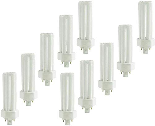 (10 unidades) plt-42 W 841, 4 pin, GX24q-4, 42 W Triple tubo fluorescente compacta, luz bombilla