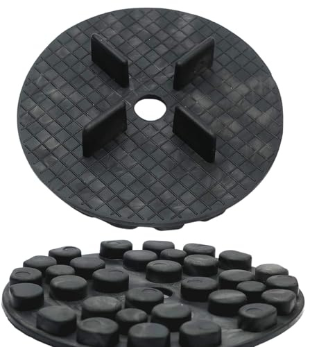 Goma Depósito Placas Terraza Pedestales de Stock Losas Del Patio Almacenador Juntas - Negro, Gummi Plattenlager