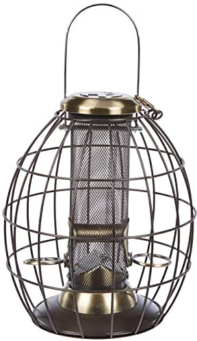 Henry Bell Heritage Squirrel Proof Seed Feeder, 0.6 kg 5026132031991 transparent
