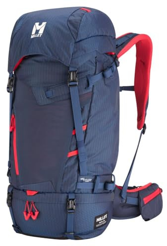 Millet Mochila de Senderismo GRAVIC Trekking Versátil Verano Invierno Confort, E-DARK BLUE, 40 Litros