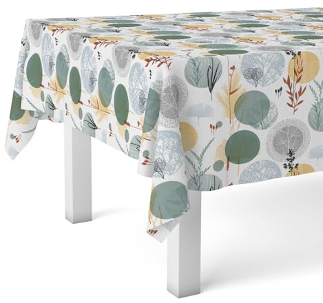 Martina Home Mantel Hule Siena Verde 180X140 CM