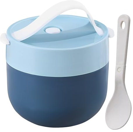 Générique Récipients Thermiques Pour La Soupe À Manger - Sac Thermique Hermétique Avec Cuillère À Domicile | Alimentaires Avec Cuillère Résistante Au Micro-ondes Pour Excursions