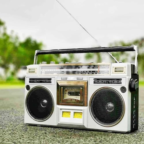Retro Kassett Boombox Classic 80-talsstil Retro Boombox Cd-bandspelare Bluetooth Kassettspelare Usb-inspelning Kassettspelare Radio Kassettbandspelare För Familjesammankomst