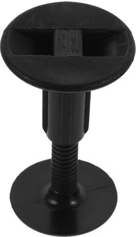 DOITOOL Tapón para Correa de Tobillo para Tabla Paddle Surf, Accesorio Plástico Negro Orificio de Sujeción, Compatible Tablas de Surf Blandas para Deportes Acuáticos y Kayak
