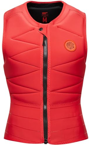 Mystic Womens Ruby Front Zip Impact Vest 35005.230230 - Sunset Red Size - L