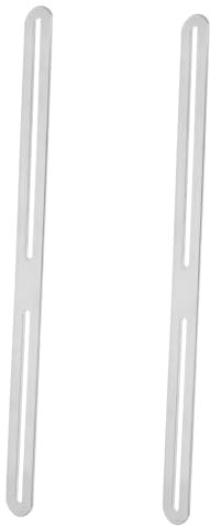 TOYANDONA 2 Soportes De Instalación Plateados Para Valla De Buzón Kit De Fijación Para Buzón Soporte De Montaje Para Buzón Accesorios Para Buzón De Acero Inoxidable